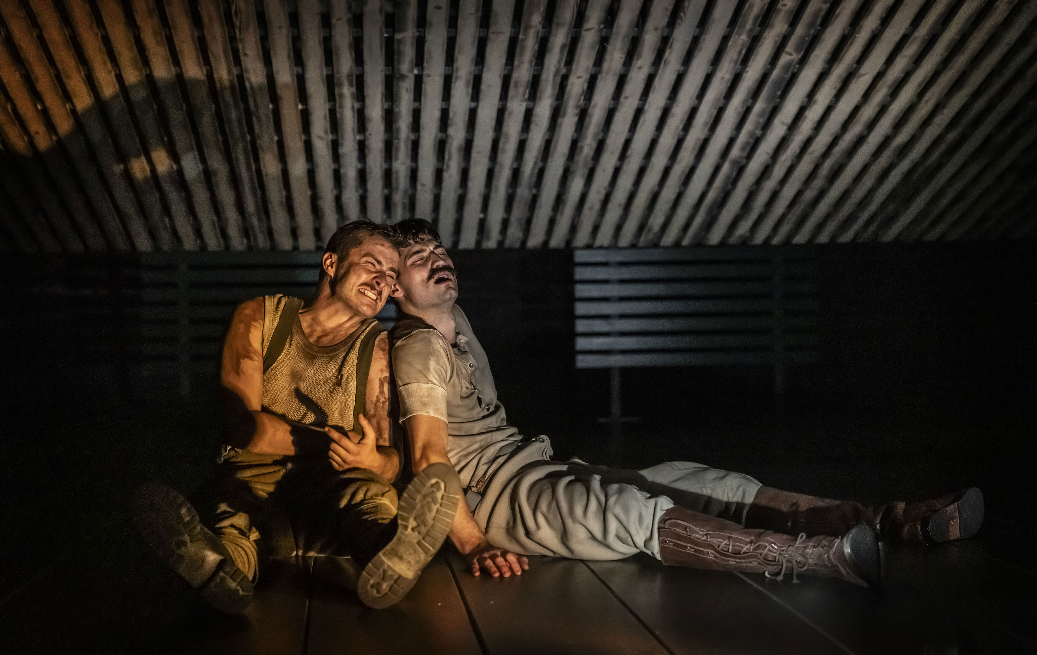 Max Bowden & James Esler In Original Theatre S Touring Production Of Birdsong (C) Pamela Raith Photography
