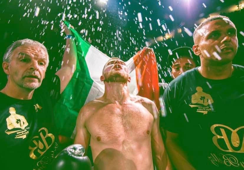 Conor With Ireland Flag
