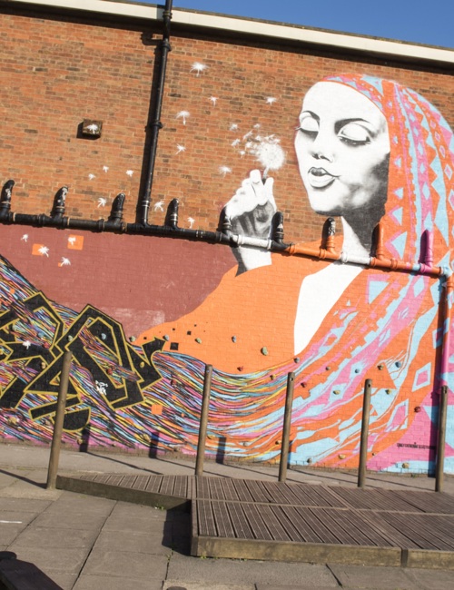 Tracey Street Art Portrait