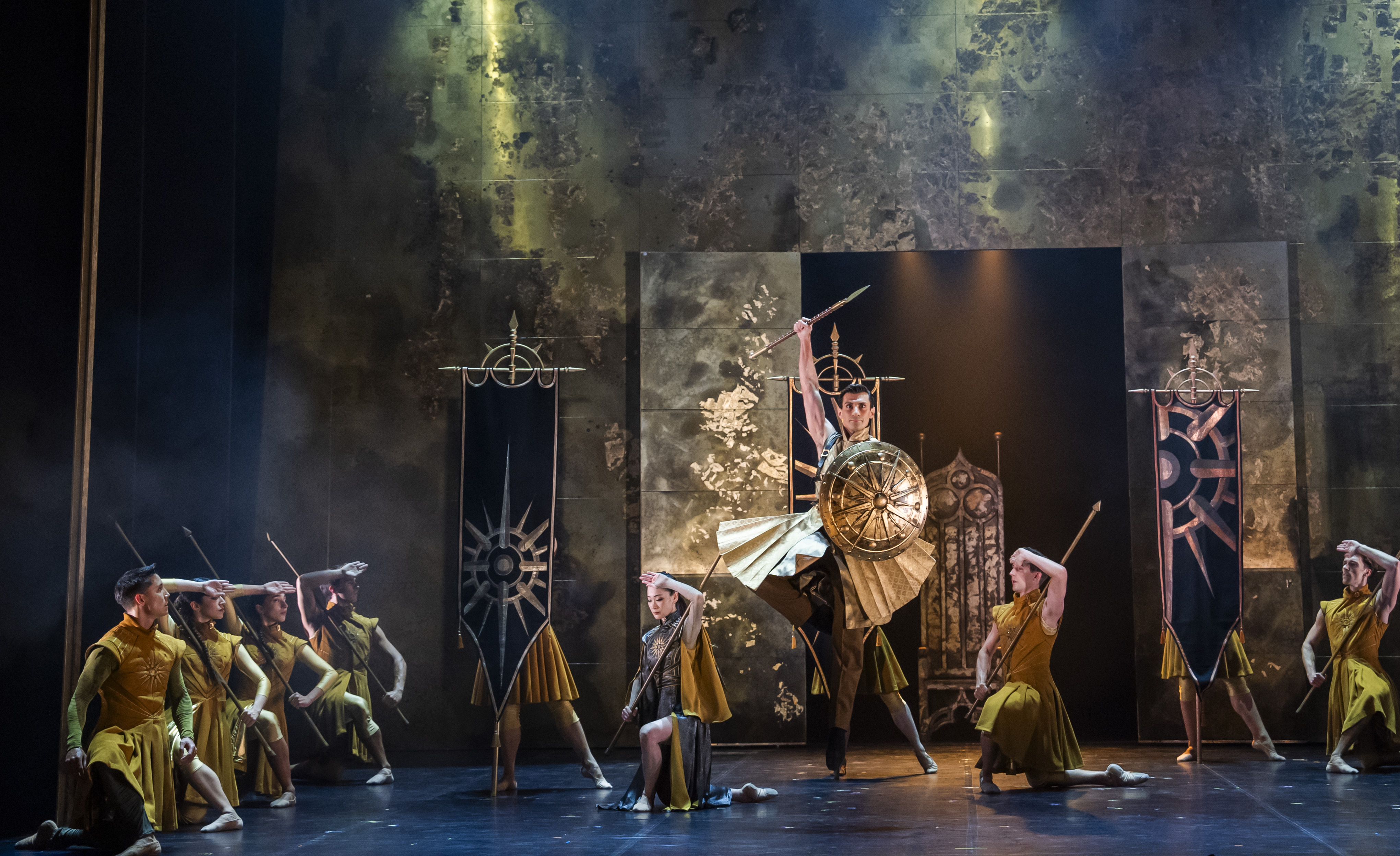 Filippo Di Vilio In Merlin. Photo Tristram Kenton