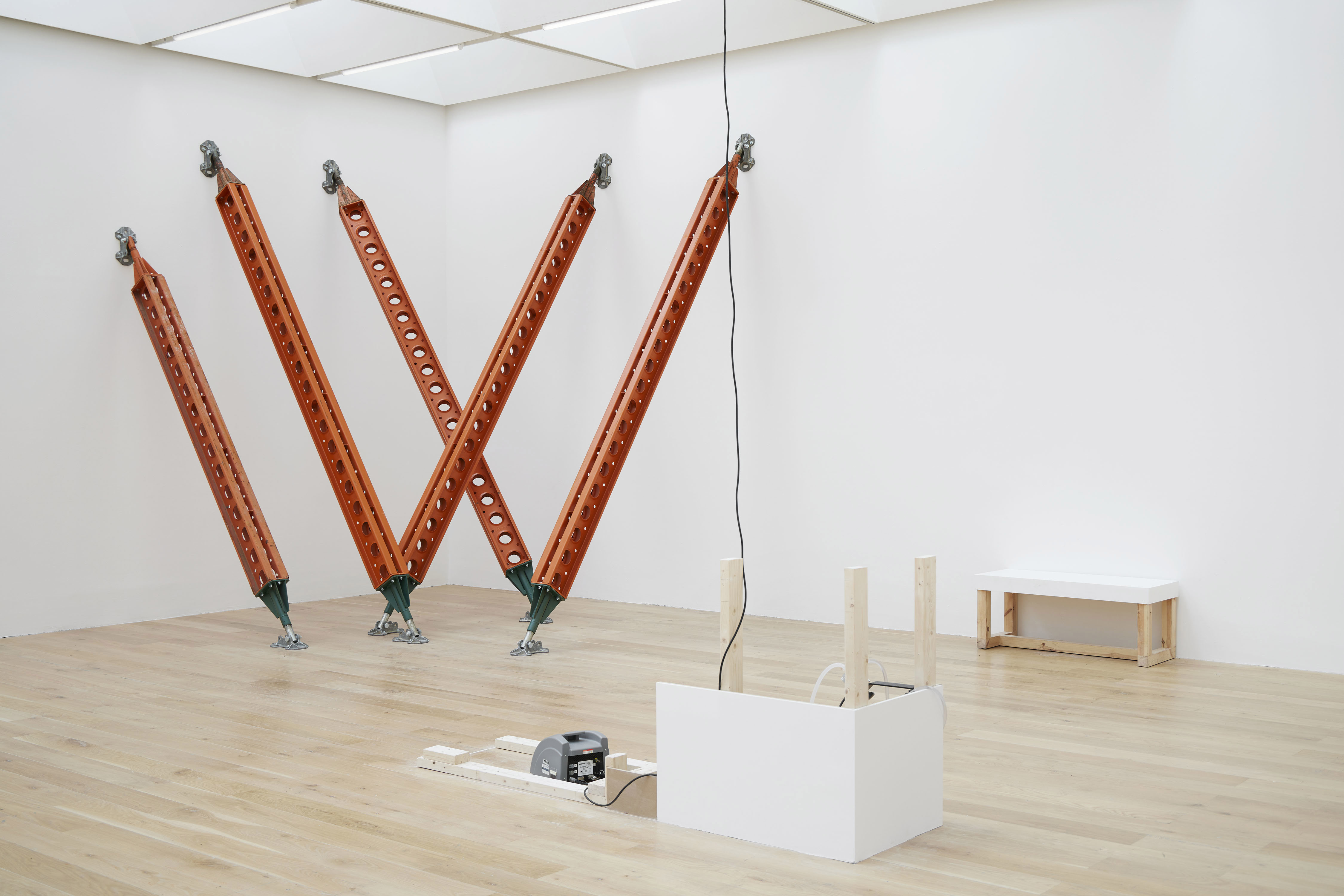 Abbas Zahedi Holding A Heart In Artifice Installation View At Nottingham Contemporary, 2023. Courtesy Nottingham Contemporary. Photo Stuart Whipps.