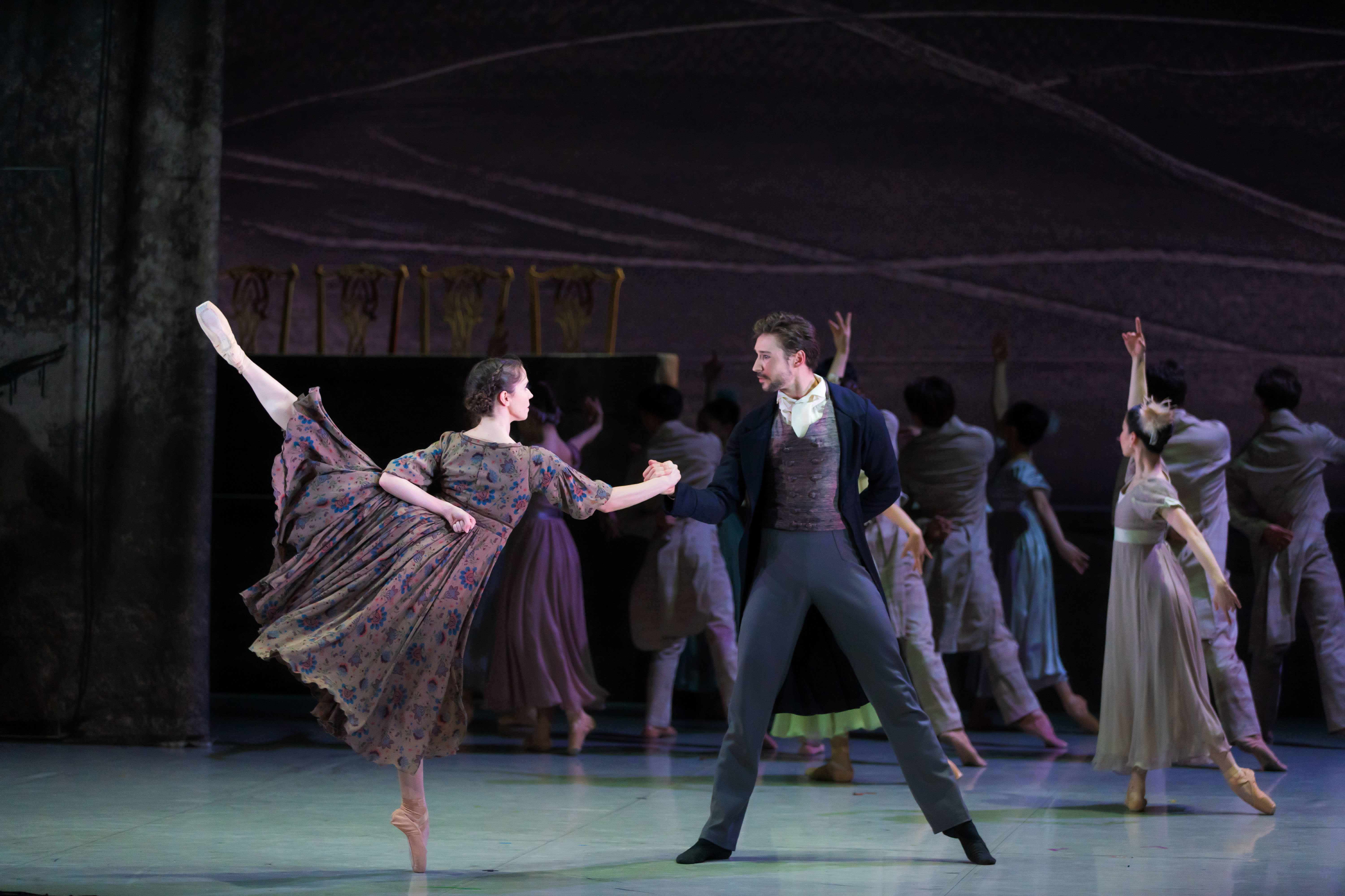 Dominique Larose And Joseph Taylor In Jane Eyre. Photo Emily Nuttall 5