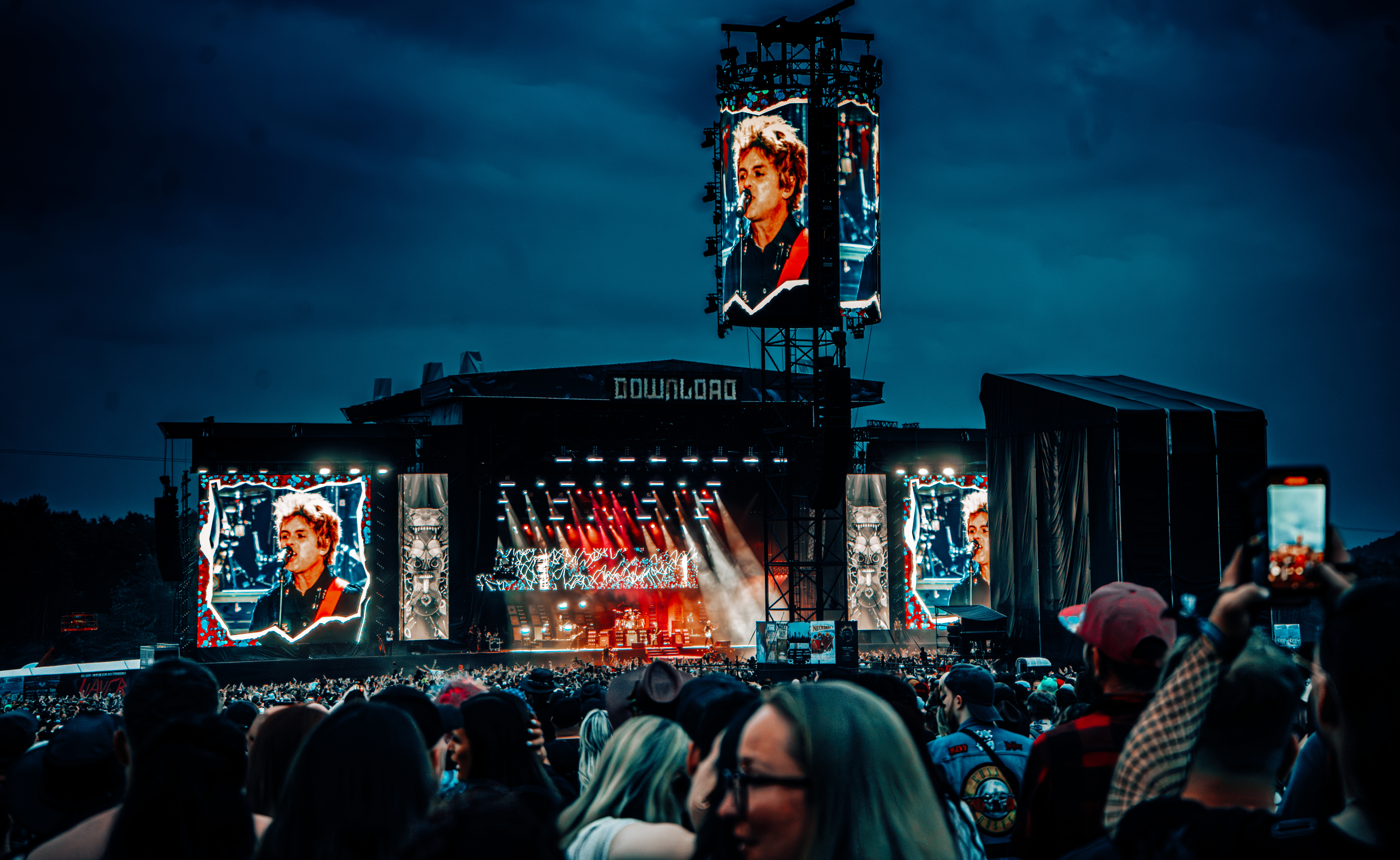 Green Day On Stage