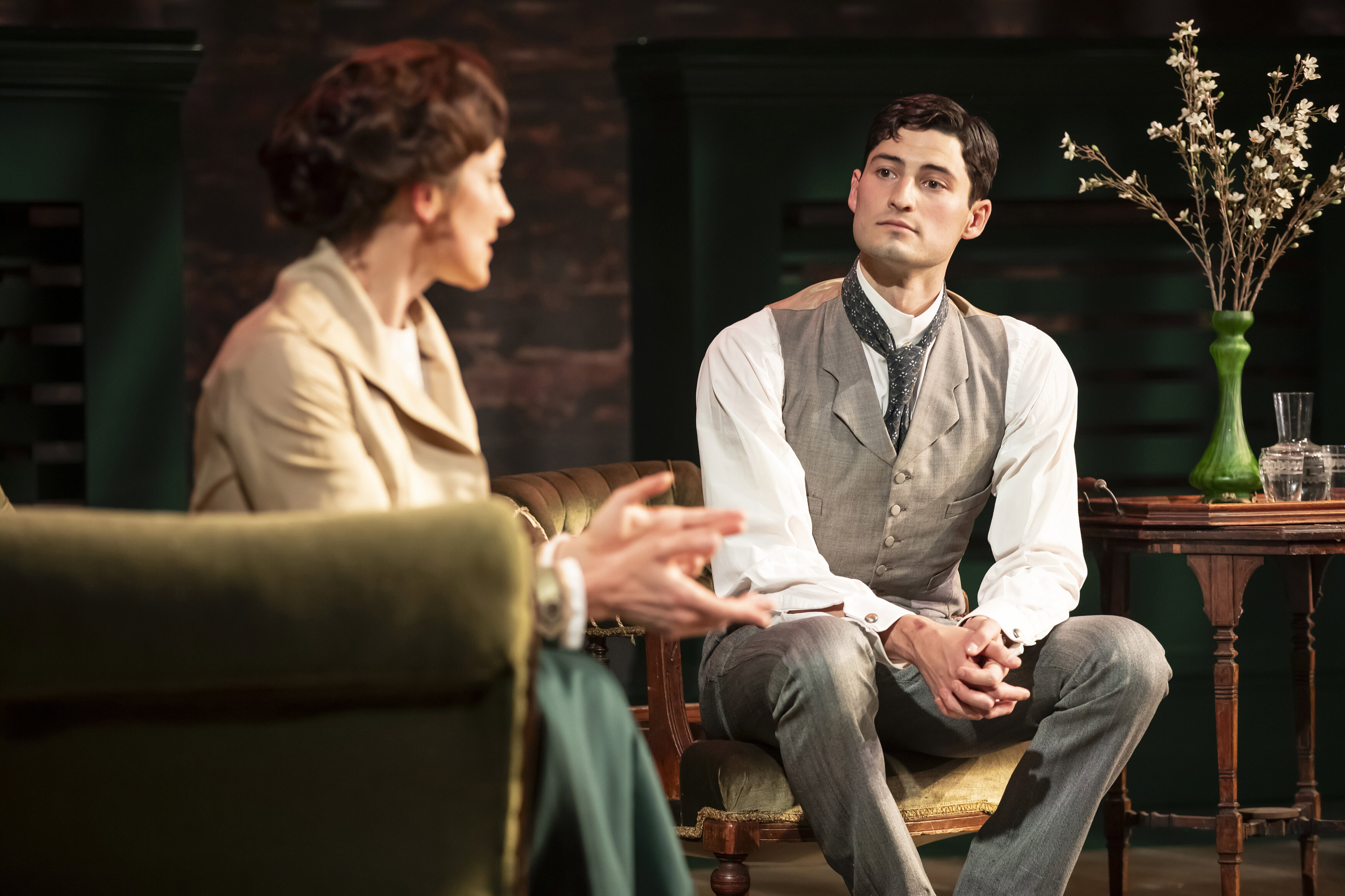 Natalie Radmall Quirke & James Esler In Original Theatre S Touring Production Of Birdsong (C) Pamela Raith Photography