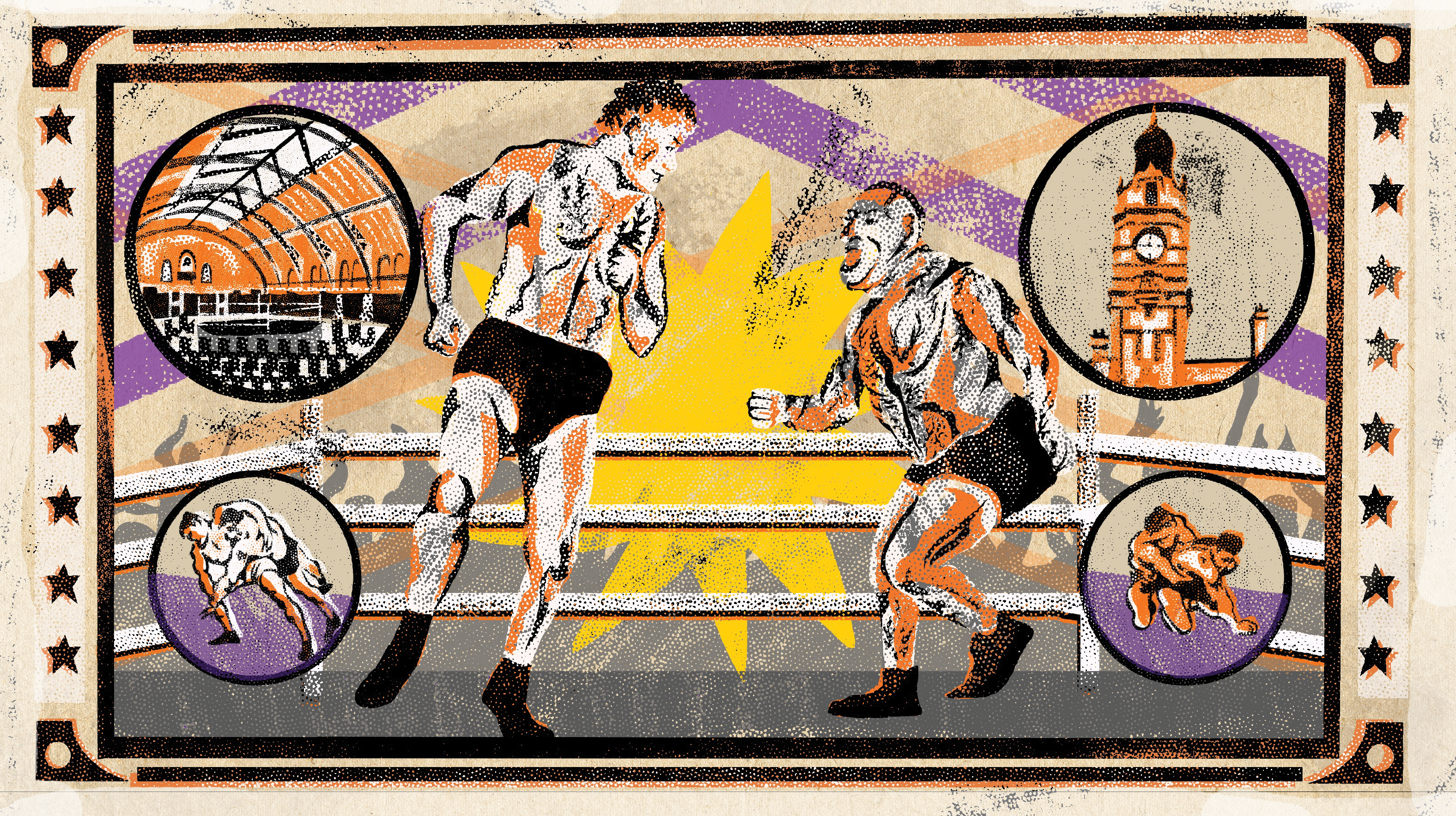 Isolbelle Farrar Wrestling