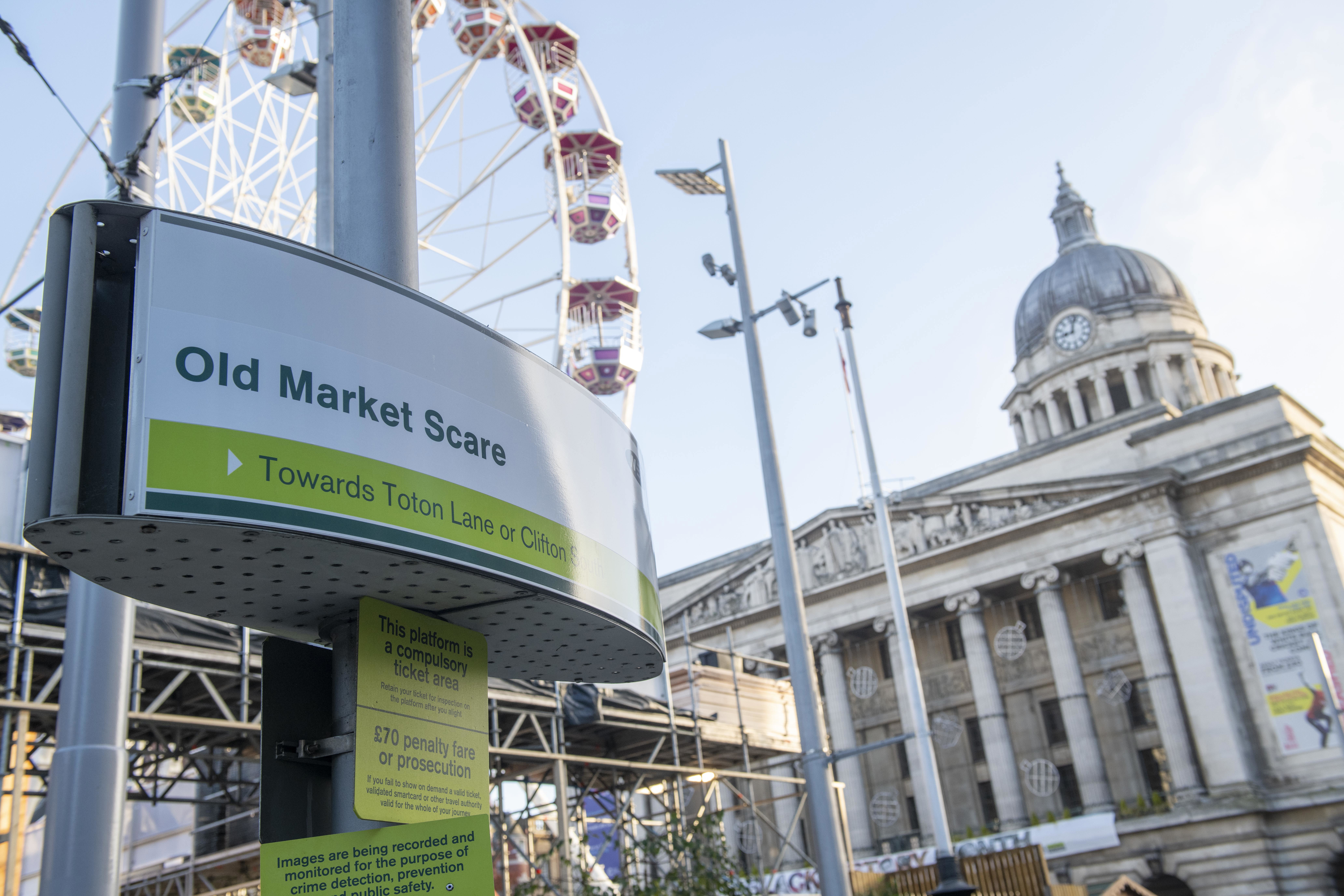 THERE’S SOMETHING SPOOKY HAPPENING TO NOTTINGHAM’S TRAM STOPS 3