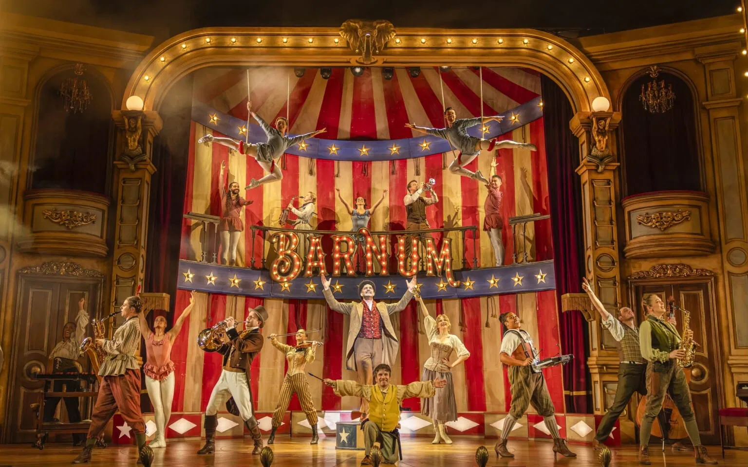 The Cast Of Barnum UK Tour Photo Credit Pamela Raith 002 1536X960