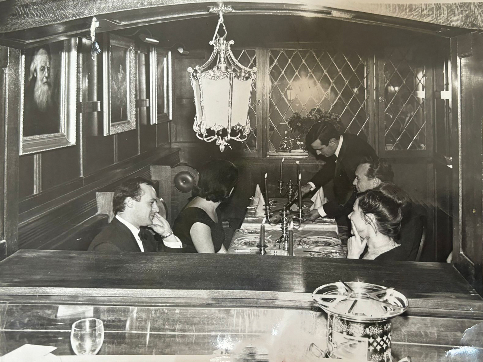 Interior Dining Room 1960S