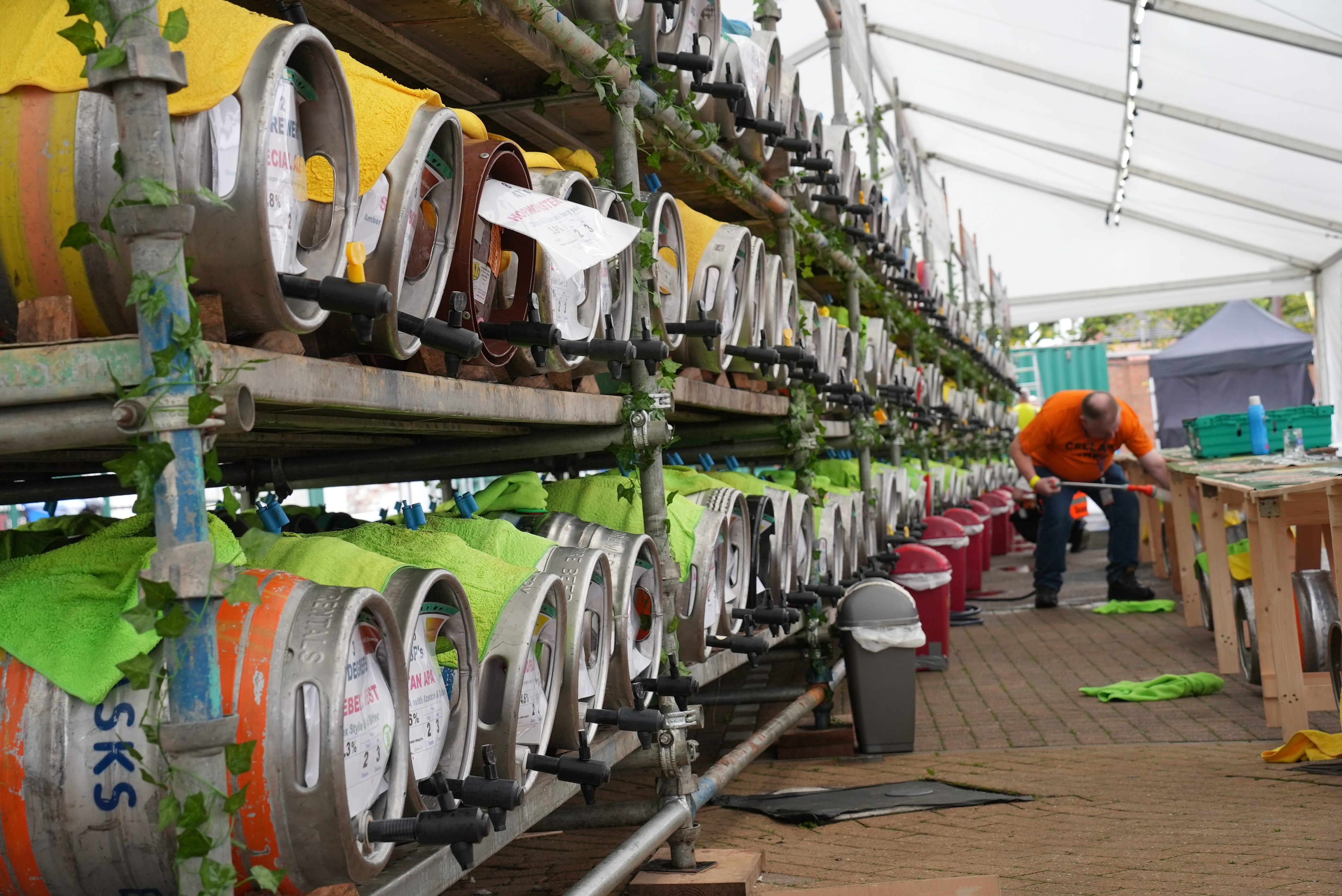 CAMRA Beer Fest 2024 Kegs