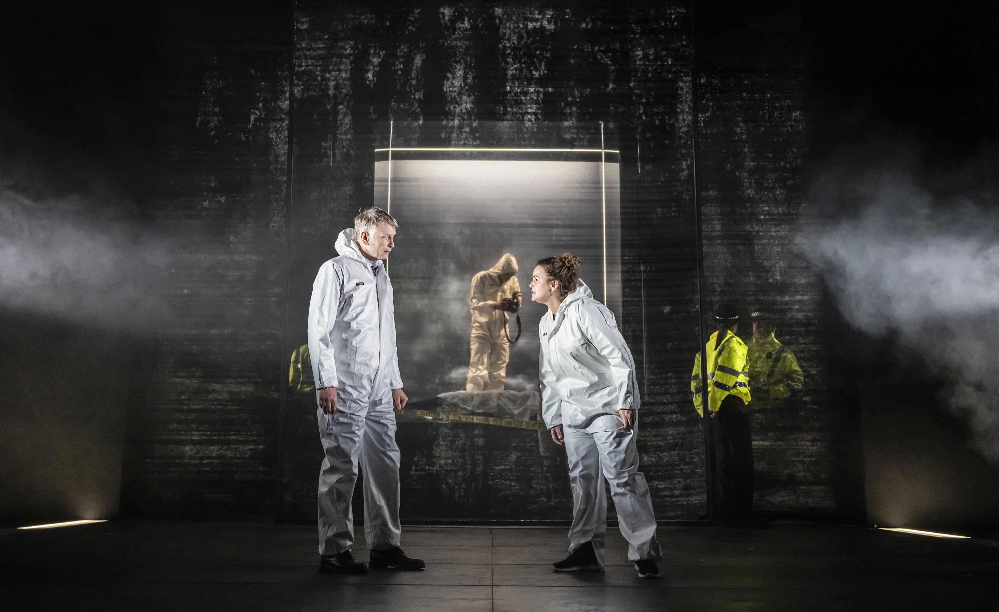 Paul Mcewan As D.I.Gaskill And Giovanna Fletcher As Rachel Watson (C) Pamela Raith