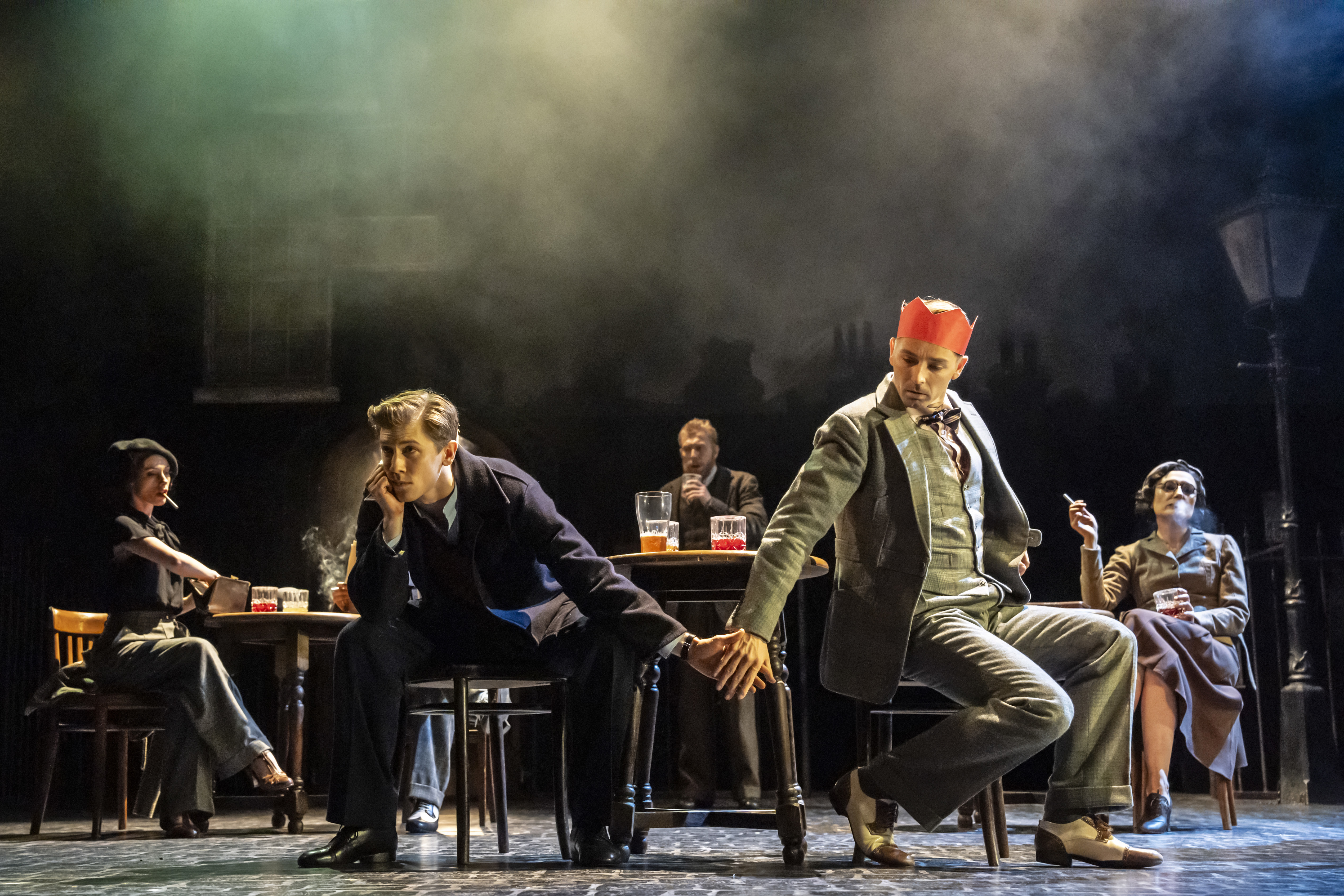 MATTHEW BOURNE's THE MIDNIGHT BELL. Andy Monaghan And Liam Mower. Photo By Johan Persson