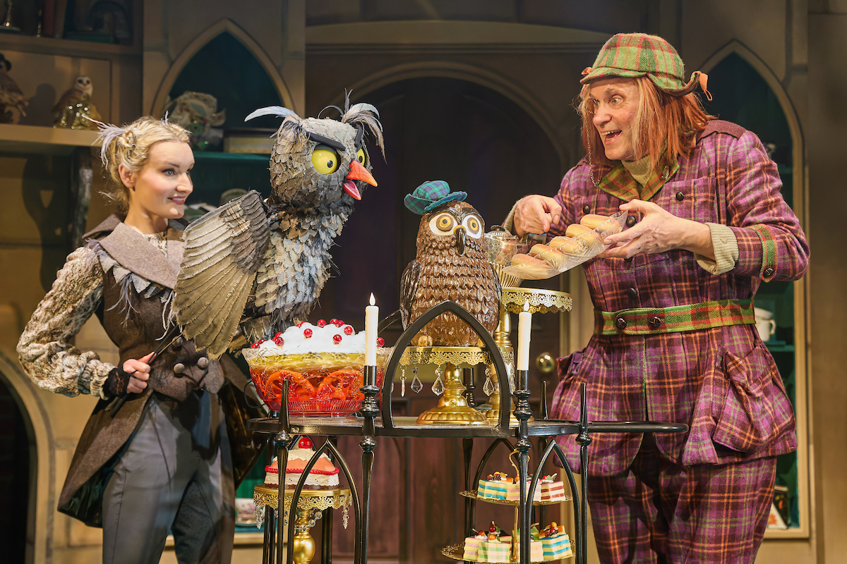 2A. Wagner And Alberta In Awful Auntie. Photo By Mark Douet