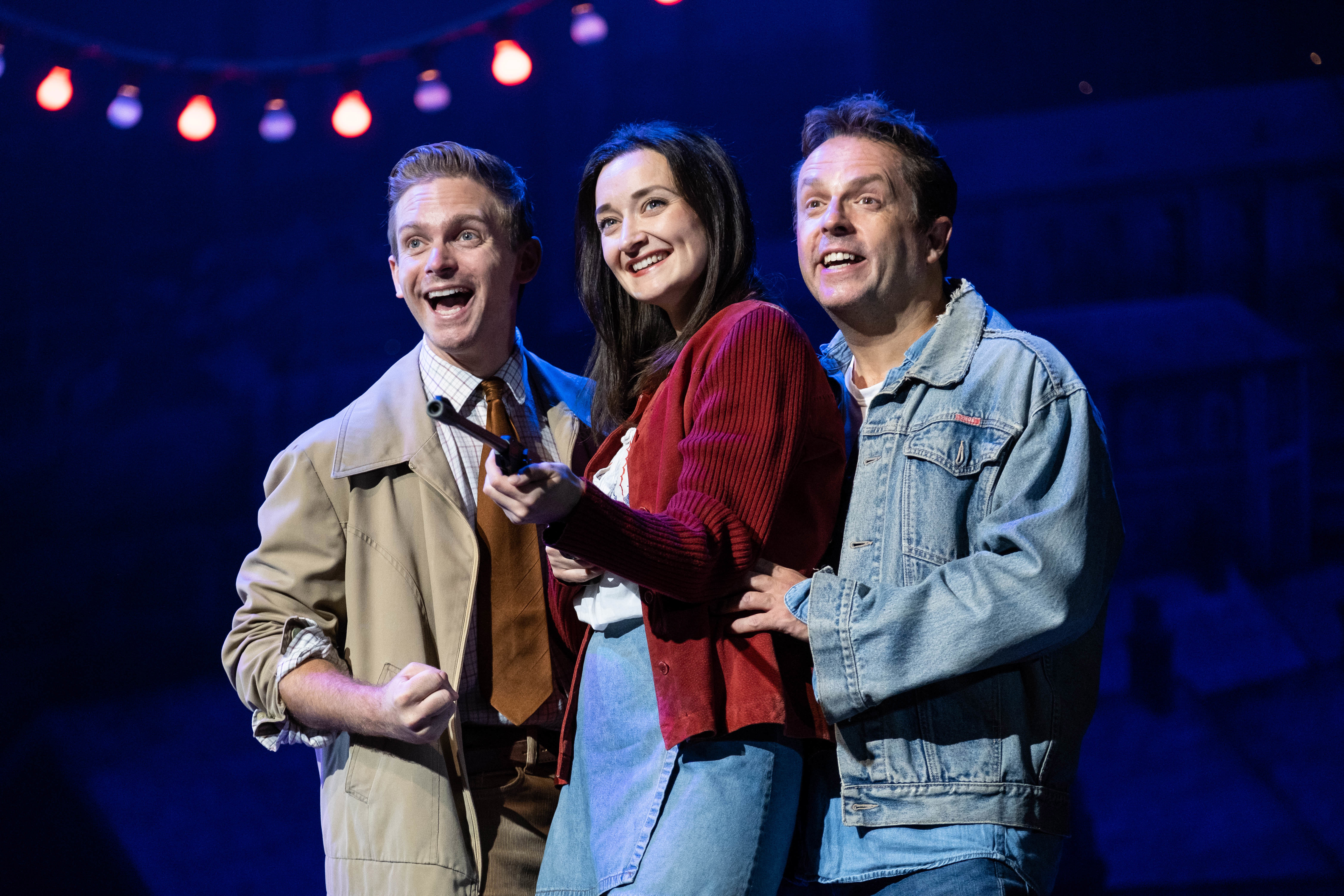 (L To R)Joe Sleight, Gemma Brodrick And Sean Jones Blood Brothers UK Tour 2024 Photo Credit By Jack Merriman 15